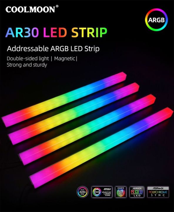 Coolmoon rgb deals led strip