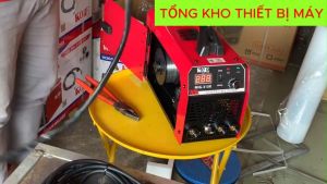 Máy hàn mig không khí Kobe 315K thiết kế 3 jack cắm riêng không cần chuyển đổi cọc giữa hàn mig và hàn que