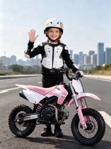 HEROBIKER | Childrens Motorcycle Armor Anti Fall Motorcycle Vest Knee And Elbow Protection Equipment Suitable For Children Aged 4-15