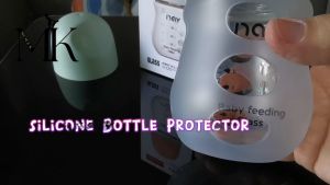 Silicone Sleeve for Baby Feeding Glass Bottle Drop Resistant | Sarung Silikon untuk Botol Susu Kaca