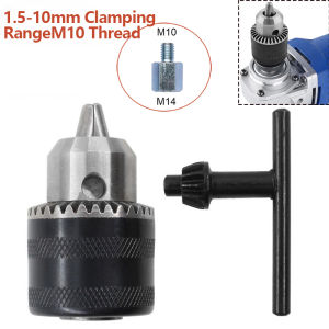 Angle Grinder Electric Drill Conversion Collet 10mm Chuck Holder Power Drill Adapter Convert M10 For 4" Electric Angle Grinder