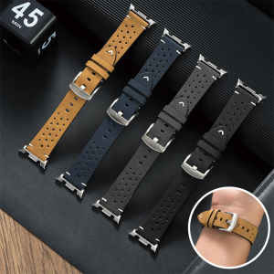 Leather Strap For Samsung Galaxy Watch 8 40/44mm 8Classic 46mm Band No Gaps Breathable Sport bracelet for Galaxy Watch Ultra2025