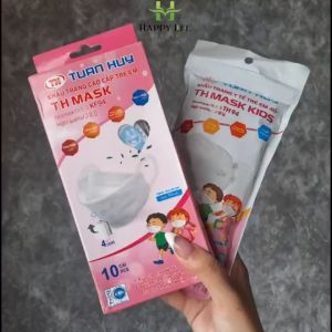 Khẩu trang y tế cho bé khẩu trang KF94 cho bé khẩu trang trẻ em 4D kháng khuẩn Hàn Quốc (10 cái) - Happy Home 4U