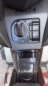 สำหรับ Honda FORZA 300 350ตัวยึด BH Kait Depan รถจักรยานยนต์อลูมิเนียม CNC สวิตช์หมวกกันน็อคอุปกรณ์ครอบตะขอ