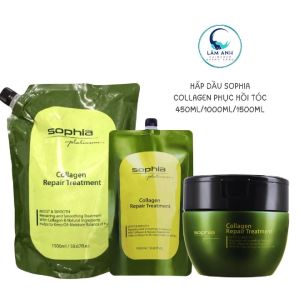 Hấp Dầu Sophia Collagen Repair Treatment Phục Hồi Dưỡng Ẩm Sâu Giúp Tóc Mềm Mại Khỏe Mạnh