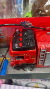 Đồ chơi xe ô tô cứu hỏa điều khiển từ xa chạy bằng pin sạc có đèn và âm thanh 657 Truck Radio control Vehicle