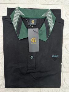 kaos kerah hugo selection / t-shirt pria / distro cowok