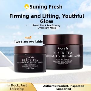 Red Tea Sleep Mask Firming Moisturizing Skincare Face Mask Brand French Product Normal Size Basic Packaged