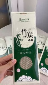 Miếng Lót Giày Khử Mùi Bangai Than Hoạt Tính Kháng Khuẩn Đệm Giày Hút Ẩm Than Tre Chống Hôi Chân Hiệu Quả Cho Nam Nữ