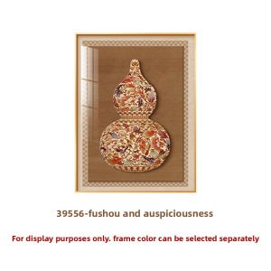 YASISHA | Chinese Style Flower and Bird Entrance Decoration  Green Bamboo Wall Art