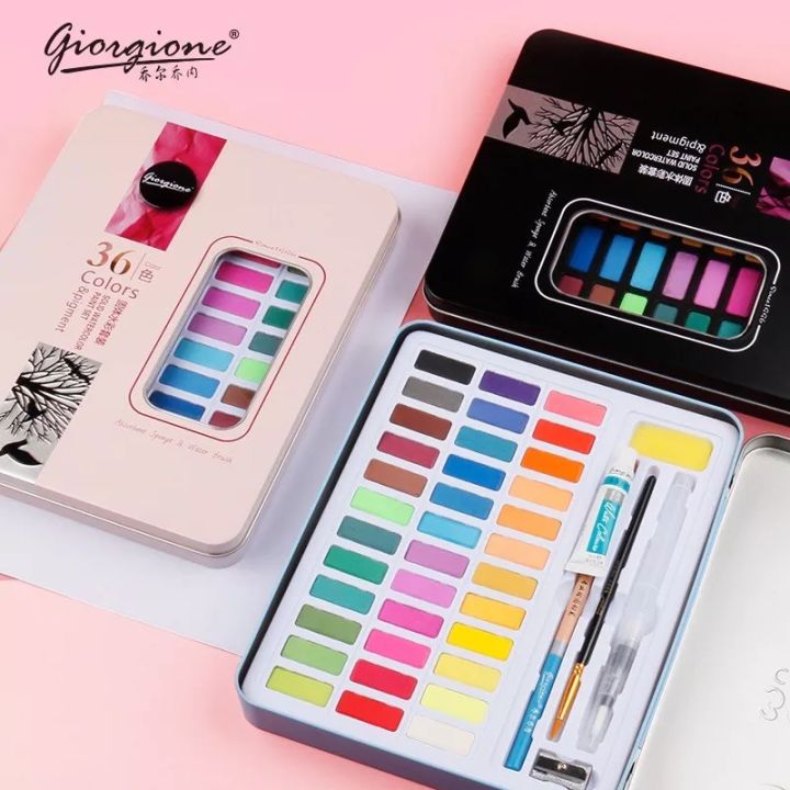 Watercolor Cake (36 colors) Lazada PH