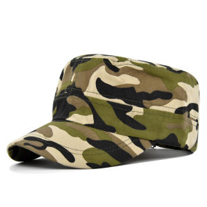 1PCCamouflage Flat Cap Fashion Camo Baseball Hat Adjustable Classic Fashion Sunshade Hat For Women Men Gorras Outdoor Sport Caps