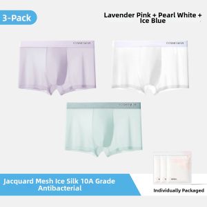 COSMO LADY | Antibacterial Silk Breathable Mens Boxer Shorts