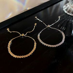 CAMI-HWS175 Gelang Titanium Wanita Gesper Berlian Imitasi Anti Karat