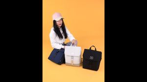 Ransel Backpack Sekolah Kuliah Tas Laptop Waterproof Multifungsi Layar 13" -14" inchi ( 3Putra -DURA )