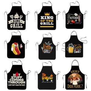 Personalized BBQ Apron Funny Design Stain-Resistant Kitchen Home Apron