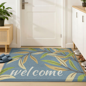Green Fresh Entrance Mat Door