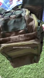 Tas Selempang Kotak Tactical TNI Tas Selendang Pria Army Cordura Velcro