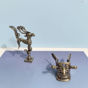 Tranh Trang Trí Mặt Nạ Chắp Vá Bằng Đồng Thau Phong Cách Cổ Điển Hình Chim Mặt Trời Trung Quốc Hiện Đại Cho Phòng Làm Việc Và Phòng Khách