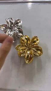 SHOPHOME Jepit Rambut Bunga Kamboja Besar 8 Cm khas Bali fashion Korea Jedai Premium Cantik ACC10