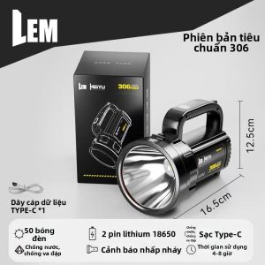 LEM | Đèn Pin Đèn Chùm Siêu Sáng Dài Lâu Để Bắt Cánh Tiếng