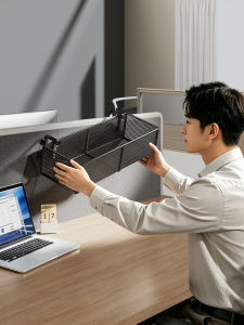 evesigar | Wall Mounted Office Storage Shelf Large Capacity Multifunctional