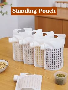 Standing Pouch Tempat Penyimpanan Beras Makanan Kemasan Minuman Food Grade Perlengkapan Dapur Portable