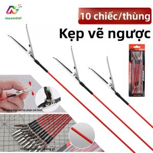 Bộ 10 Dụng Cụ Vẽ Ngược MSWZ MS130 Bằng Kim Loại Dành Cho Mô Hình Gundam Đồ Thủ Công DIY Phụ Kiện Vẽ Tranh