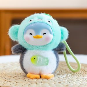 QIAOSHANG | Cute Penguin Stuffed Toy Keychain Bag Charm Desk Companion