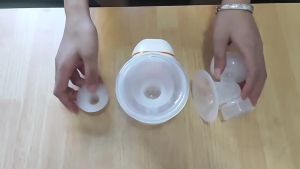 Penghantaran dari China [2025] Aksesori Pam Payudara Penukar Kaliber S12 Pengurangan Berkaliber Pam Payudara Boleh Dipakai Penukar Berkaliber Universal 3.1