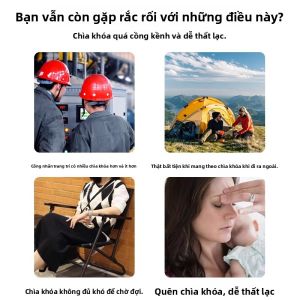 MONLEYTA | Hộp đựng chìa khóa mật khẩu Đức an toàn chống trộm cho cửa nhà không cần khoan hộp mắt mèo hộp đựng đồ tạm thời