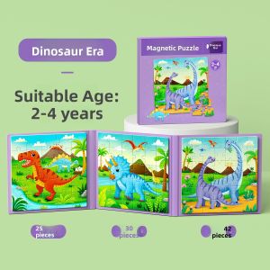 STARRY ARK | Educational Dinosaur Puzzle for Boys 3-6 Years Old