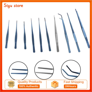 GREATLH Vascular Tweezers Pliers Titanium Alloy Stainless Steel Cardiac Dissecting Forceps Tissue Tweezers Surgical Instrument