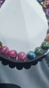 Premium Grade Old Mine Candy Tourmaline Bracelet