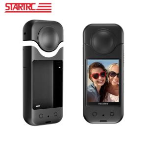 Insta360 X3 Silicone Case ทั้งสำหรับกล้องและเลนส์ รูปร่างดวง ประกอบด้วยซิลิโคนป้องกันรอย ซึ่งเป็นเทคนิคที่ไม่จำเป็นต้องผ่าตัด สำหรับ INSTA360 ONE X3