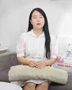 Thảm Ngải Cứu GDV Đệm Sưởi Điện Ngải Cứu Đông Y Thảo Dược Hỗ Trợ Giảm Đau Mỏi Vai Gáy - Hàng Chính Hãng