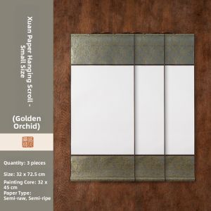 ZHANGXIAOFENG | Semi-Prepared Chinese Calligraphy and Painting Paper for Scroll Artworks