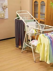 Foldable Standing Clothes Drying Rack