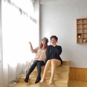 High wasit winter 400D Long High Tight Stoking Winter Full Leg Socks /leggings Wanita Panjang Tebal Stoking 连脚裤袜 Pantyhose