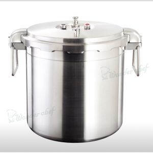 Tiantian WONDER CHEF 30L COMMERCIAL PRESSURE COOKER | PRO SERIES | STAINLESS STEEL CASTING HANDLE 商用 大容量圧力锅