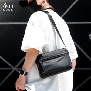 ABOSOLE Mens Shoulder Bag Casual Cross Body Bag Fashion Messenger Bag Travel Bag Business Bag Large Capacity Phone Bag Waterproof Lightweight Bag Leisure Sport Street Bag for College Student