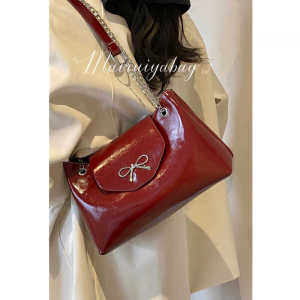 Bag Womens Large Capacity 2024 New Arrival Black Chain Fancy Shoulder Bag Work Commuter Bag Texture Tote Bag