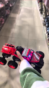 TERUS JAYA TOYS Mainan Anak Mobil Remote Control Offroad 6 roda - Spray Climbing Car Metal Allow Light