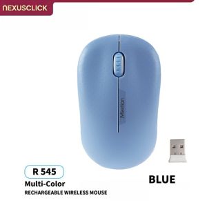 NexusClick 2.4G Silent Wireless MouseErgonomic with USB Receiver1600 DPI5 Million Click LifeEnergy Savingfor PC Office Home