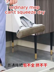 33cm new model pva sponge mop quick dry hands free squeeze dry super absorbent for tile marble laminate floor cleaning