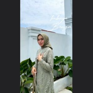 BUNGA maxi: Kebaya BRUKAT CORNELY Mewah Premium untuk Pesta Kondangan Wisuda