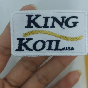 26MIX3 KING KOIL USA SPRINGBED logo patch emblem bordir iron on