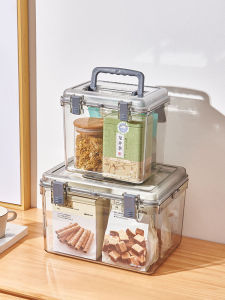 Large Size Camera Storage Box Sealed Moisture Proof Grain Dry Goods Snack Pest Control Organizer for Photography Equipment