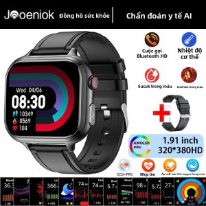 Đồng Hồ Thông Minh Samsung Health 2025 Chức Năng Mới: Đo Điện Tâm Đồ (ECG) Nhịp Tim NFC Gọi Bluetooth Theo Dõi Đường Huyết Lipid Máu Thiết Bị Theo Dõi Thể Dục Dành Cho Nam Tương Thích Với Android Và IOS