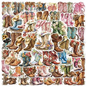 50/100PCS Cartoon Retro Boots Graffiti Stickers Luggage Items Notepad Stationery Decoration Waterproof Stickers
